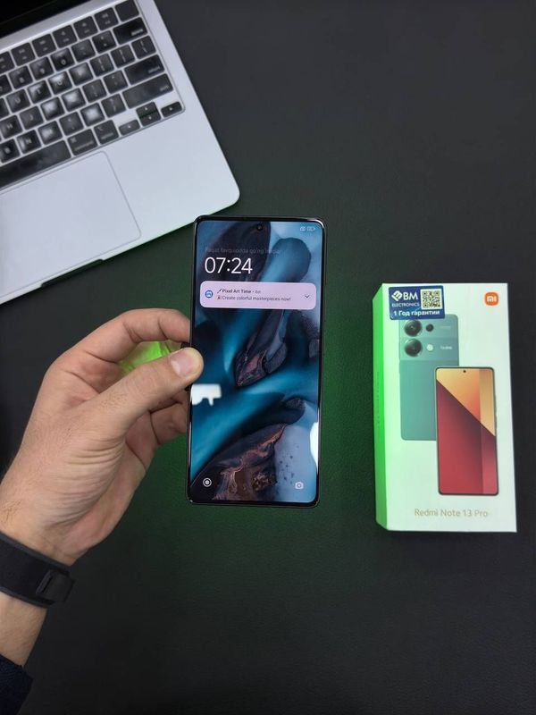 Redmi Not 13 Pro A+ holatida birorta nuqtasi yoq 8/256