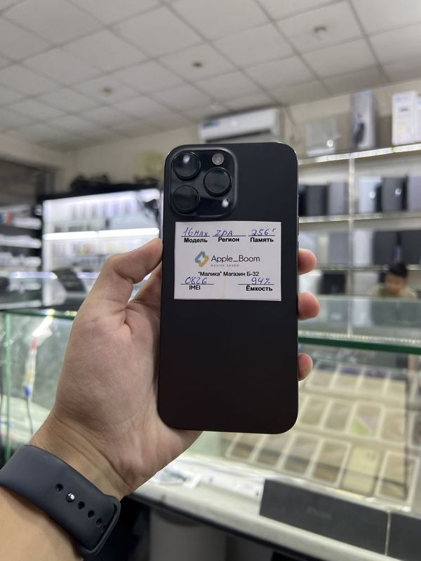 Iphone 16 Pro Max 94% Black Iphone 16 Pro Max 94% Black