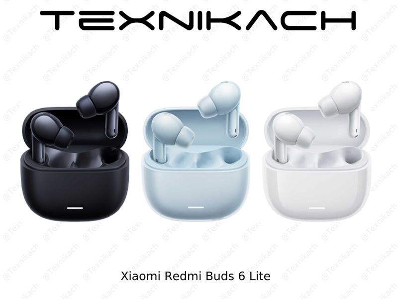 Yangi • Xiaomi Redmi Buds 6 Lite • Dastavka Yangi • Xiaomi Redmi Buds 6 Lite • Dastavka