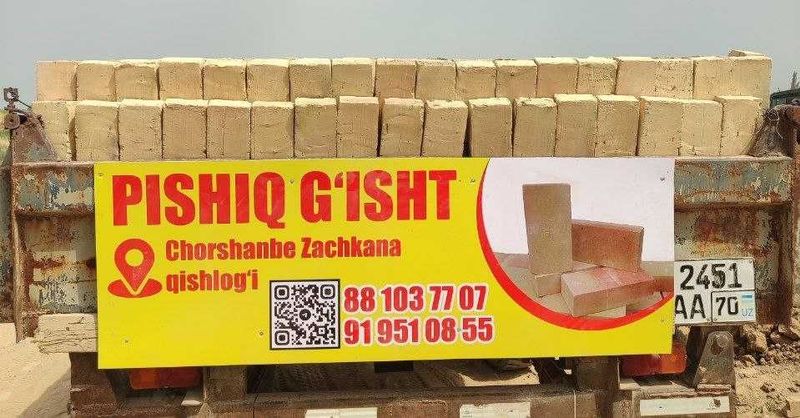 Arzon va sifatli pishiq g'isht birinchi qo'l zavoddan. Arzon va sifatli pishiq g'isht birinchi qo'l zavoddan.
