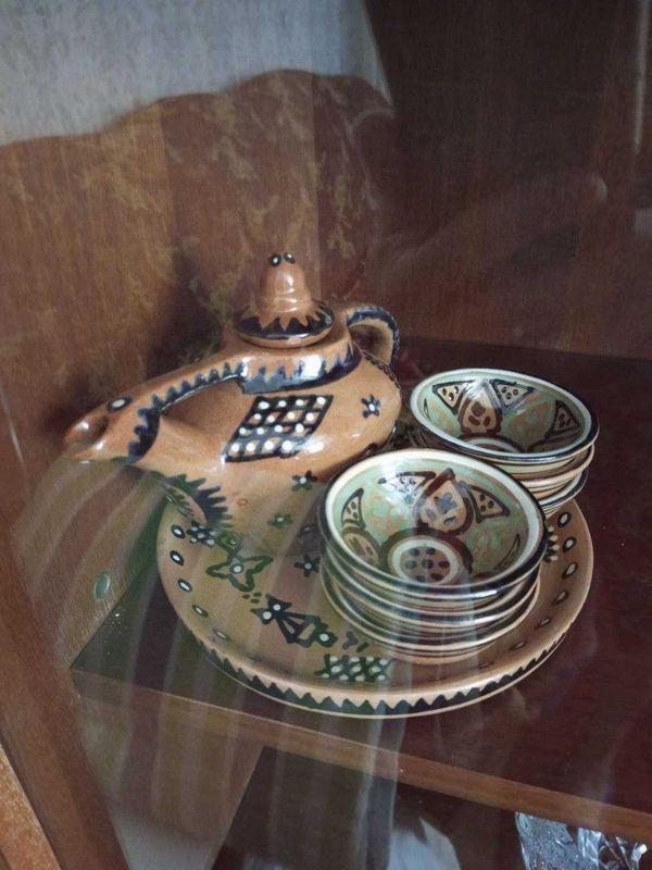 Керамический чайный сервиз