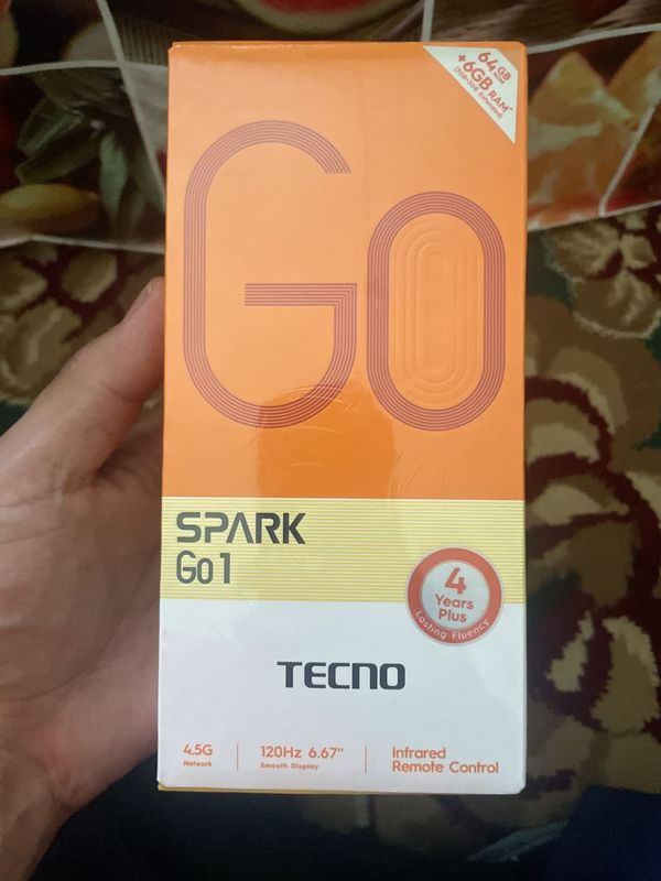 Tecno spark Go1 yangi ochilmagan