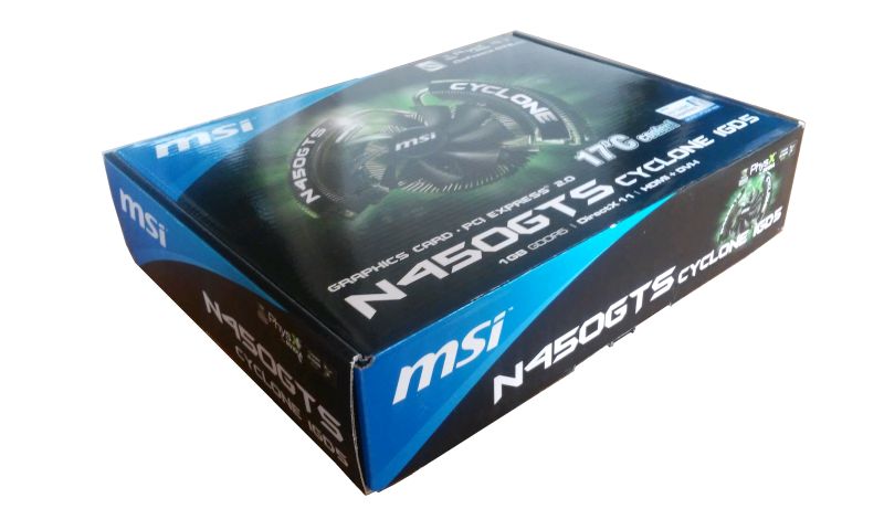 Видеоплата MSI N450GTS Cyclone 1GD5: PCI-E (2012)