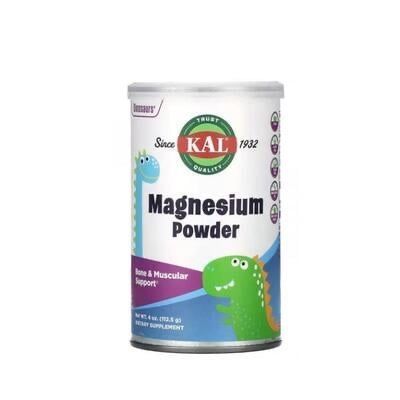Детский Цитрат Магния порошок KAL, Dinosaurs, Magnesium Powder Детский Цитрат Магния порошок KAL, Dinosaurs, Magnesium Powder