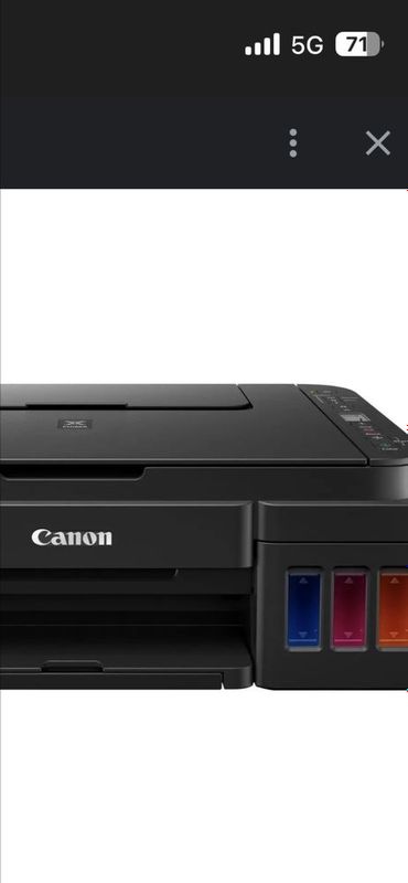 Принтер canon цветовой