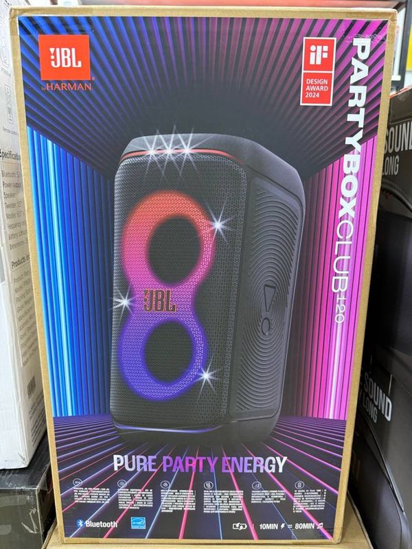 Портативная колонка аудиосистема JBL PartyBox Club 120 Портативная колонка аудиосистема JBL PartyBox Club 120