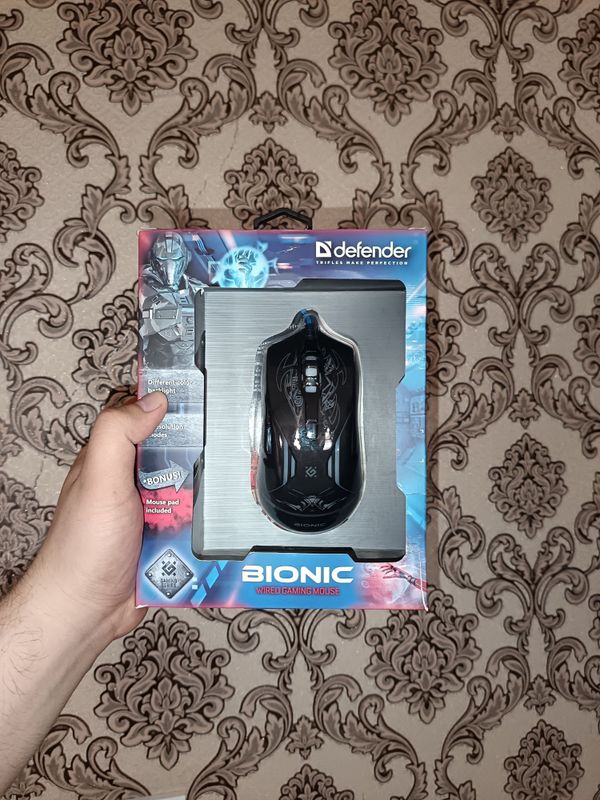 Defender Bionic Мышка RGB Bonus Defender Bionic Мышка RGB Bonus
