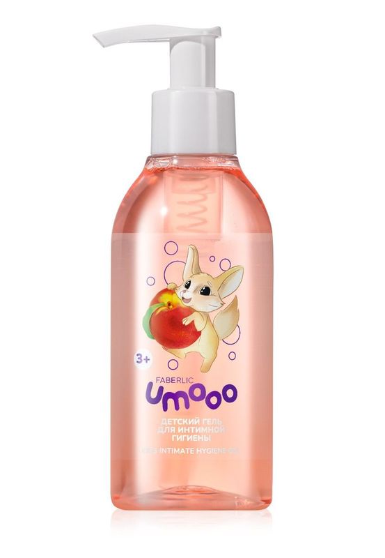 Детский гель для интимной гигиены Umooo 3+ Детский гель для интимной гигиены Umooo 3+