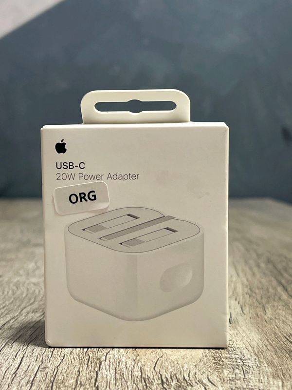 ORIGINAL iPhone power adapter 20W, golovka iPhone