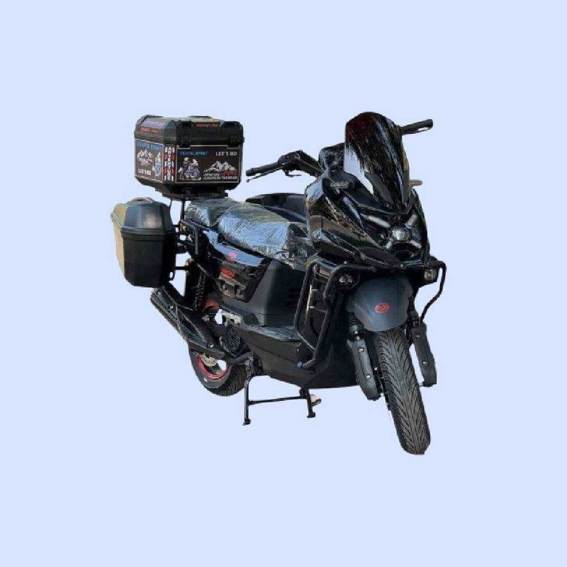 Benzinli Skuter TANK Pro, Qora