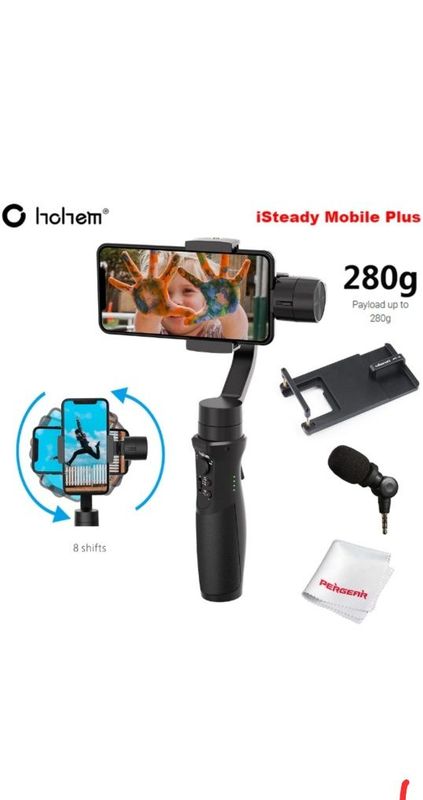 Стабилизатор Hohem Isteady Mobile Plus telephone stabilizatori