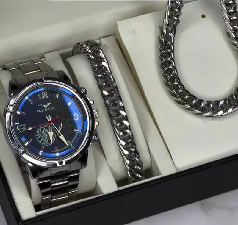 Soat va braslet - barcha erkaklar uchun ideal Soat va braslet - barcha erkaklar uchun ideal