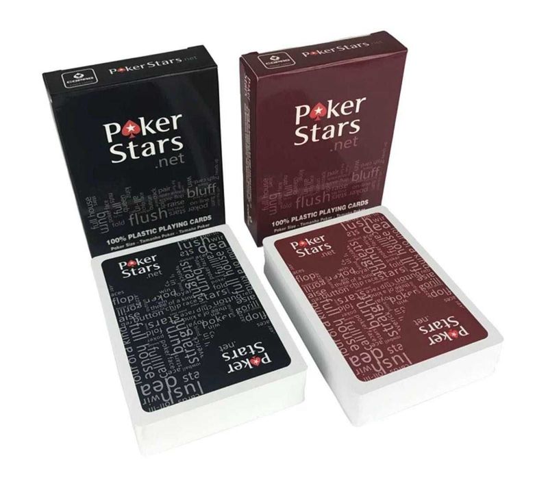 PokerStars 2 колоды карт (черные/красные)