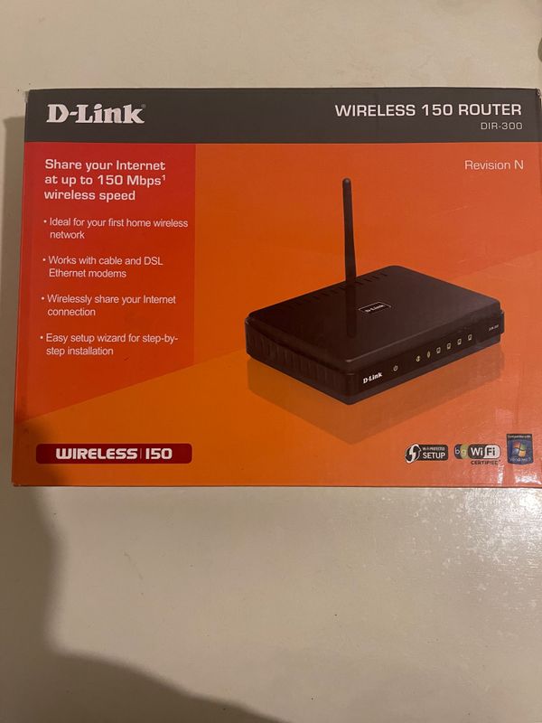 Router D-Link WIRELESS 150 ROUTER DIR 300