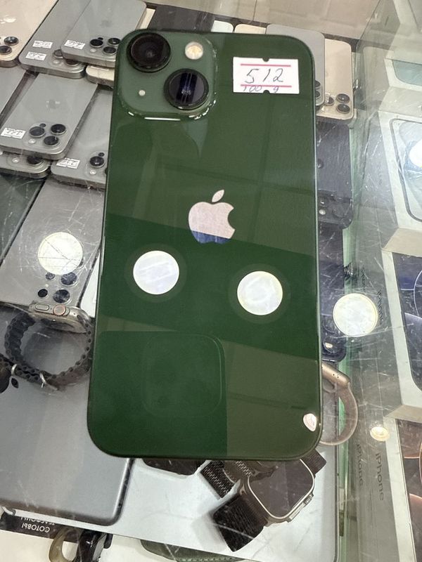 Iphone 13 mini 512 gb gren 100% batareka 9 sikil Iphone 13 mini 512 gb gren 100% batareka 9 sikil