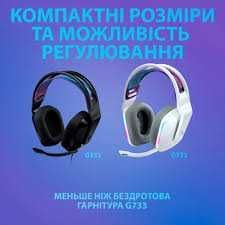 Проводные наушники Logitech G335 черный/белый Проводные наушники Logitech G335 черный/белый