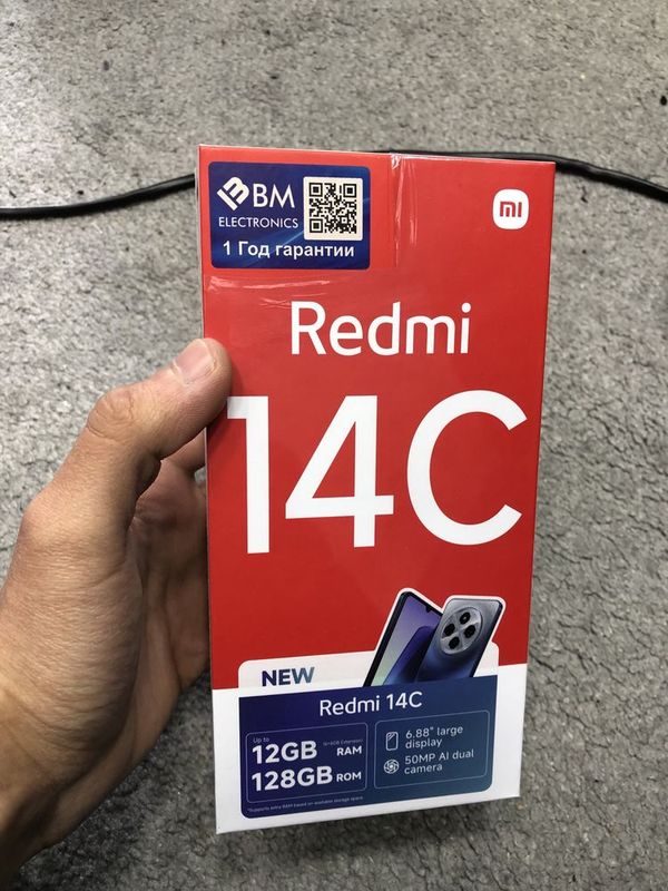 Redmi 14c yengi ocilmagan