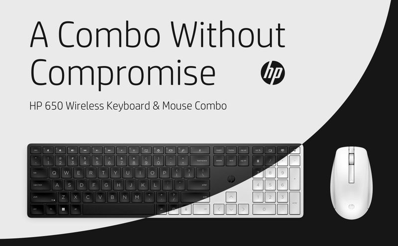 Комплект клавиатура и мышь HP 650 Wireless