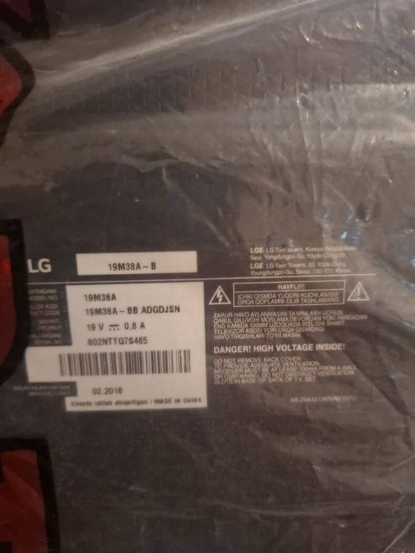 Монитор LG 19M38A-B В хорошем состоянии Монитор LG 19M38A-B В хорошем состоянии