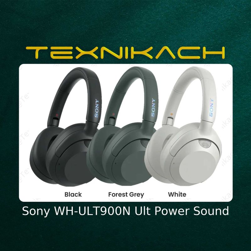 Sony WH-ULT900N Ult Power Sound • Доставка Бесплатно