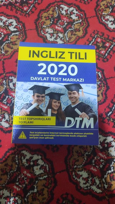 Test variant kitoblar