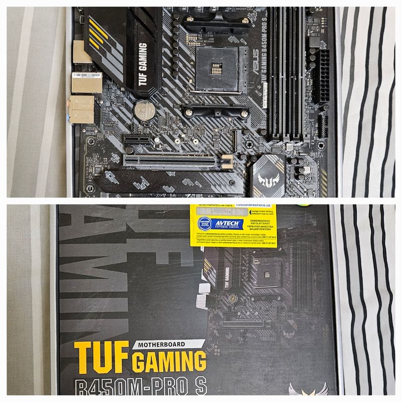 Материнка ASUS TUF B450M Pro S