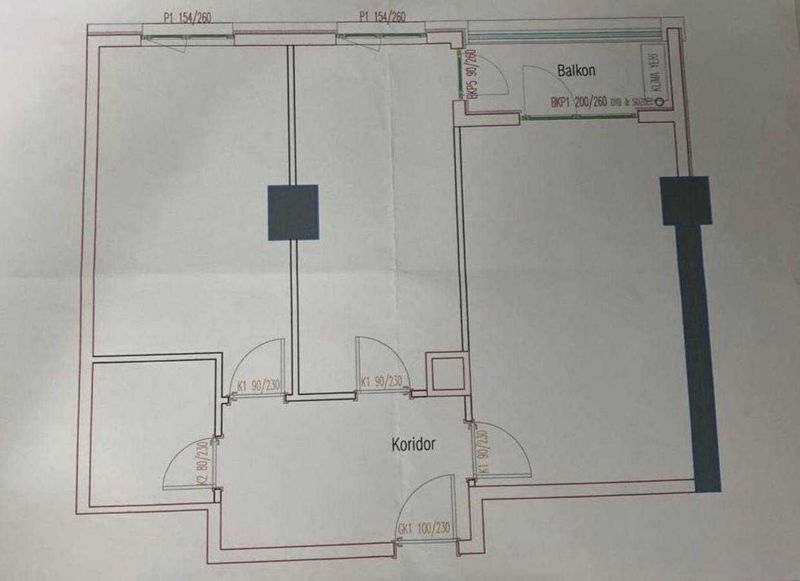 Продается 2х Комнатная 72м2 Жк Акай Сити улица Кары Ниязова Дархан