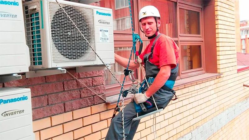 Установка ремонт профилактика кондиционеров