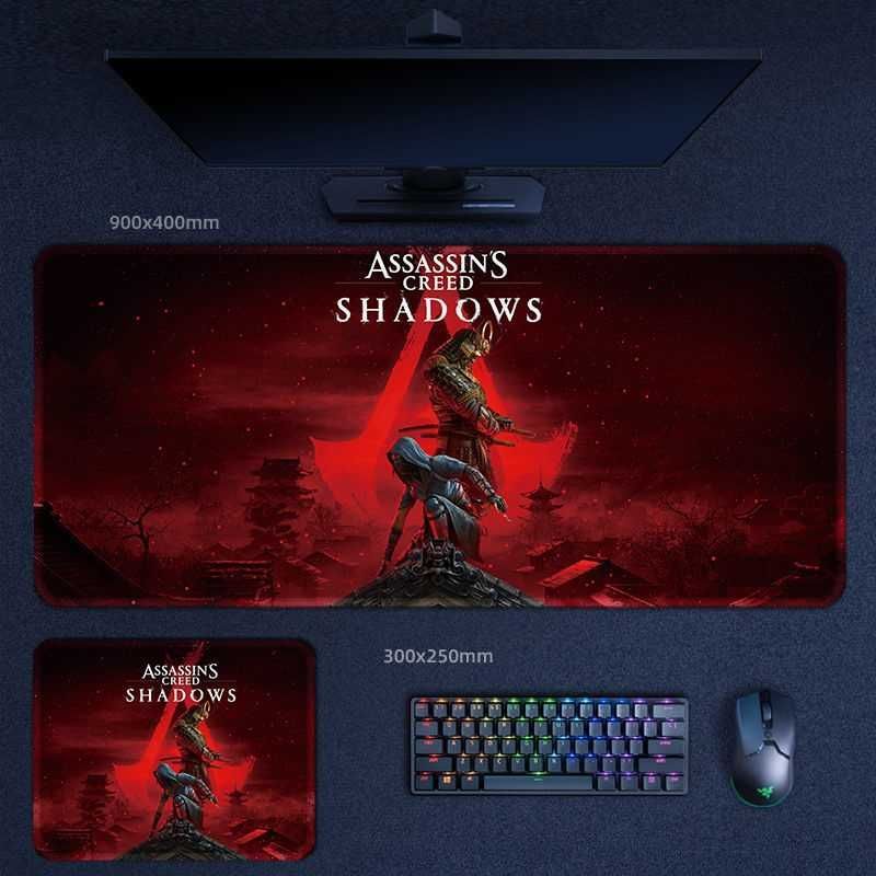 Assassin’s Creed Shadows, Mirage игровые коврики с артами всех частей!