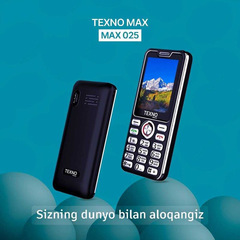 Texno Max 025 (Новый+Гарантия+Скидка) Nokia Knopka New-2024