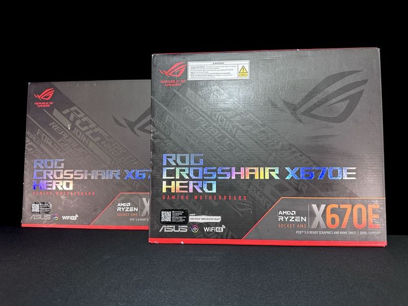 TOP Материнская Плата Asus ROG Crosshair X670E HERO WiFi