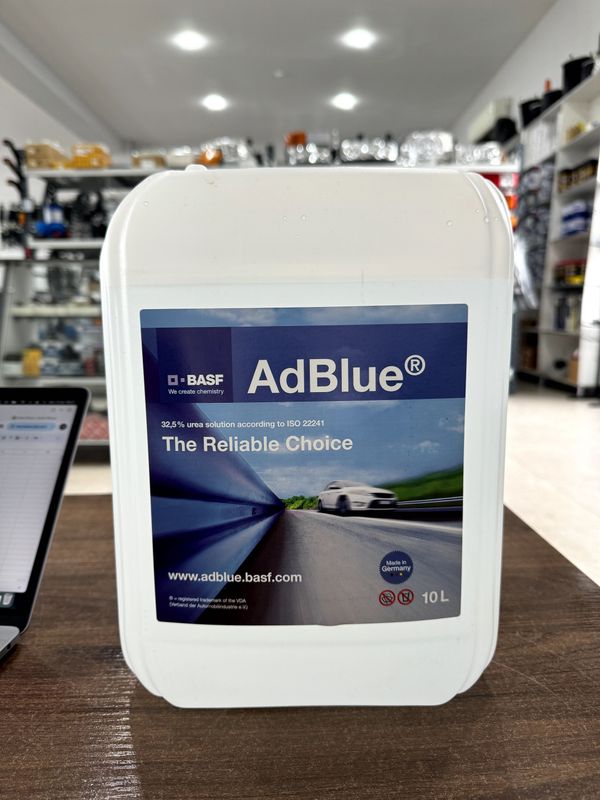 AdBlue Жидкость (мочевина) Diesel Exhaust Fluid BASF 10л Германия