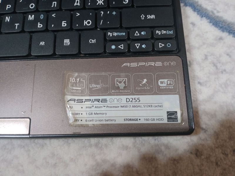 Мини ноутбук Acer aspire one Мини ноутбук Acer aspire one