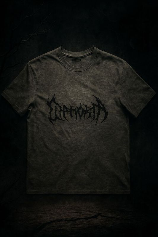 Футболка с принтом в стиле «Метал» «Dead metal” Футболка с принтом в стиле «Метал» «Dead metal”
