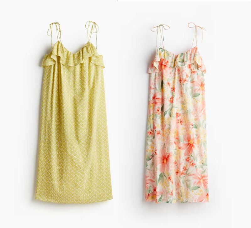 Новые сарафаны H&M, хлопок/вискоза, размер L (50/56) / XXL(58/64) Новые сарафаны H&M, хлопок/вискоза, размер L (50/56) / XXL(58/64)