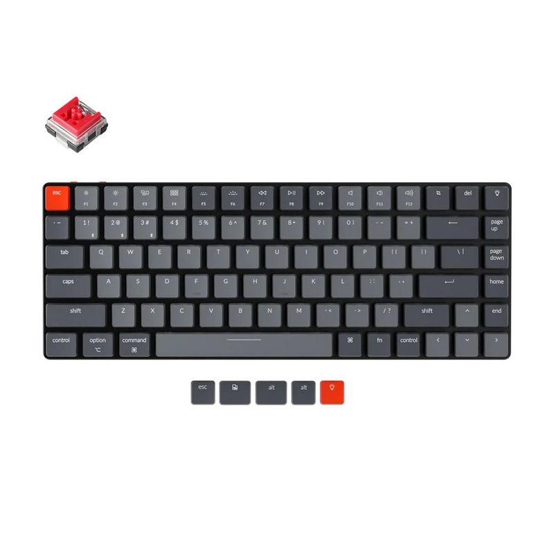 Мехническая клавиатура keychron k3 v2 rgb grey