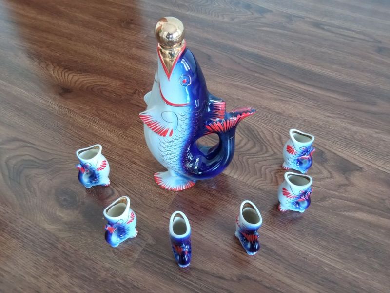 Статуетка рыба сервис СССР