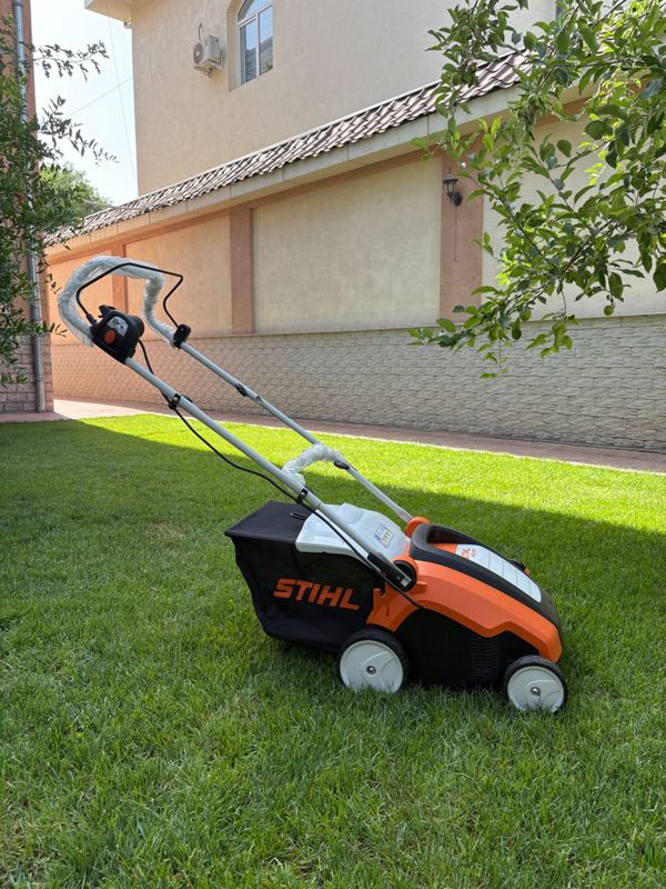 Скарификатор STIHL для чистки газона и вспашки для посадки