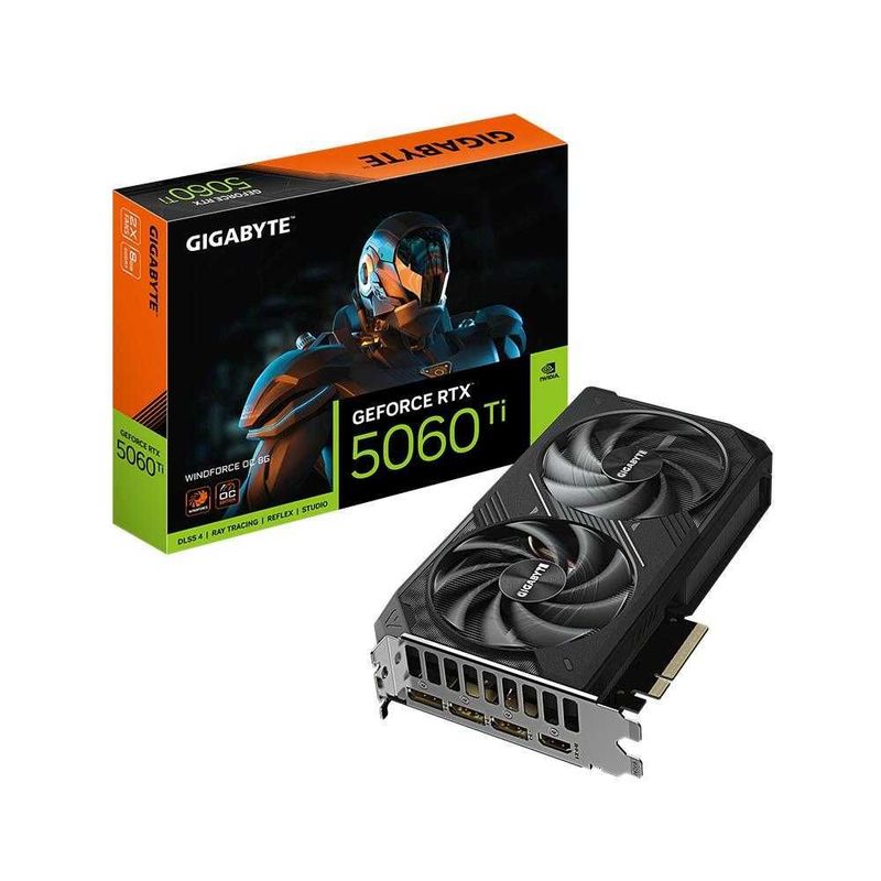 Видеокарта GIGABYTE GeForce RTX 5060 Ti WINDFORCE