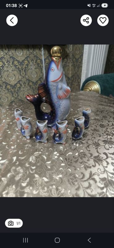 Сервиз Рыбка новый