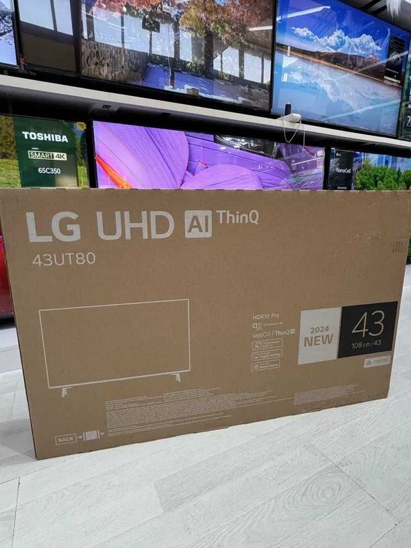 Телевизор LG 43 Smart TV LG UHD AI UT80 (43UT80006LA)