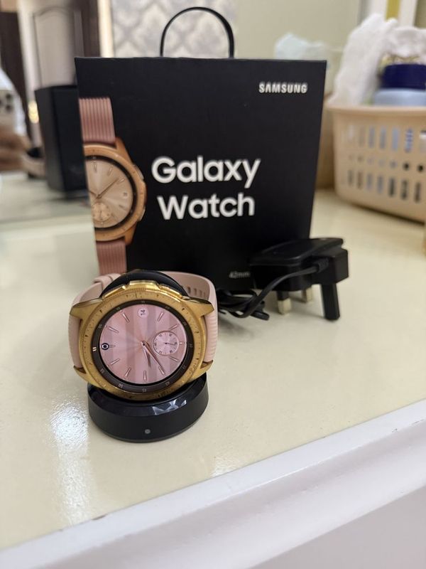 Samsung watch rose gold