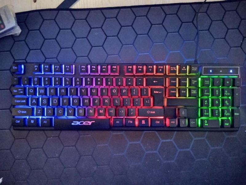 Клавиатура Acer rgb подсветка