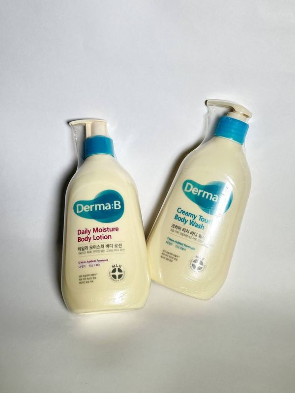 Ламеллярный крем-гель для душа Derma:B Creamy Touch Body Wash Ламеллярный крем-гель для душа Derma:B Creamy Touch Body Wash