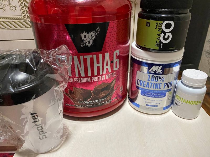 Assalom alekum Sport pitaniyalar sotiladi Original Syntxa protein