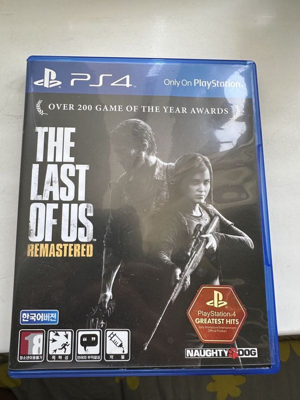 The Last of us 1 Remastered, Ps4, disk, диск пс4