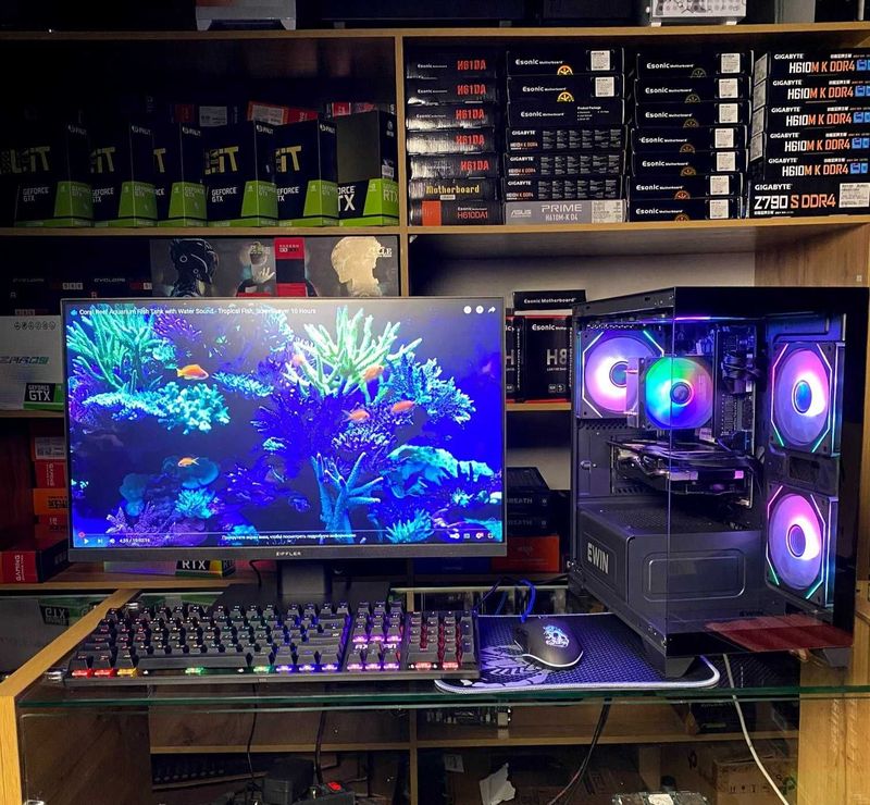 game Kompyuter igrvoy,EWIN AKVARIUM case