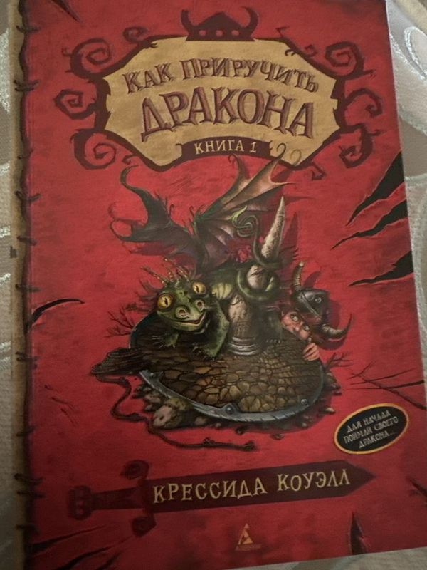 Книга «Как приручить дракона» 1 часть