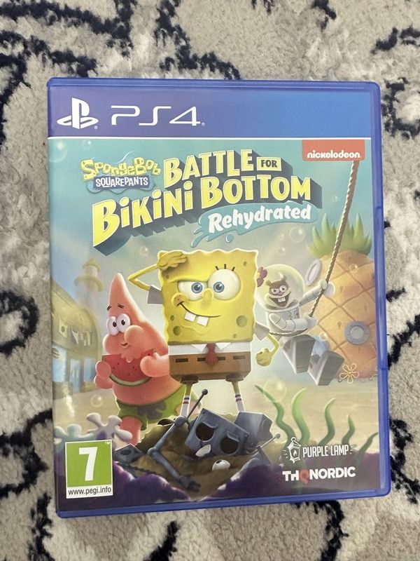 Игра PS4 5 Spongebob Battle for Bikini Bottom