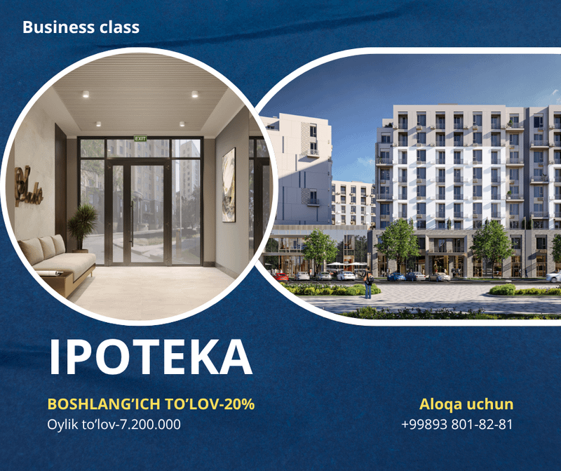 Yangi Tayyor UY Ipotekaga Yangi Tayyor UY Ipotekaga